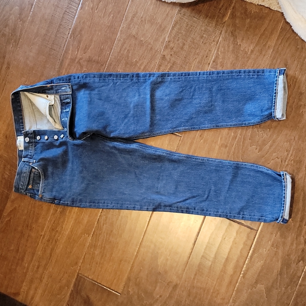 Agolde Remi button fly denim